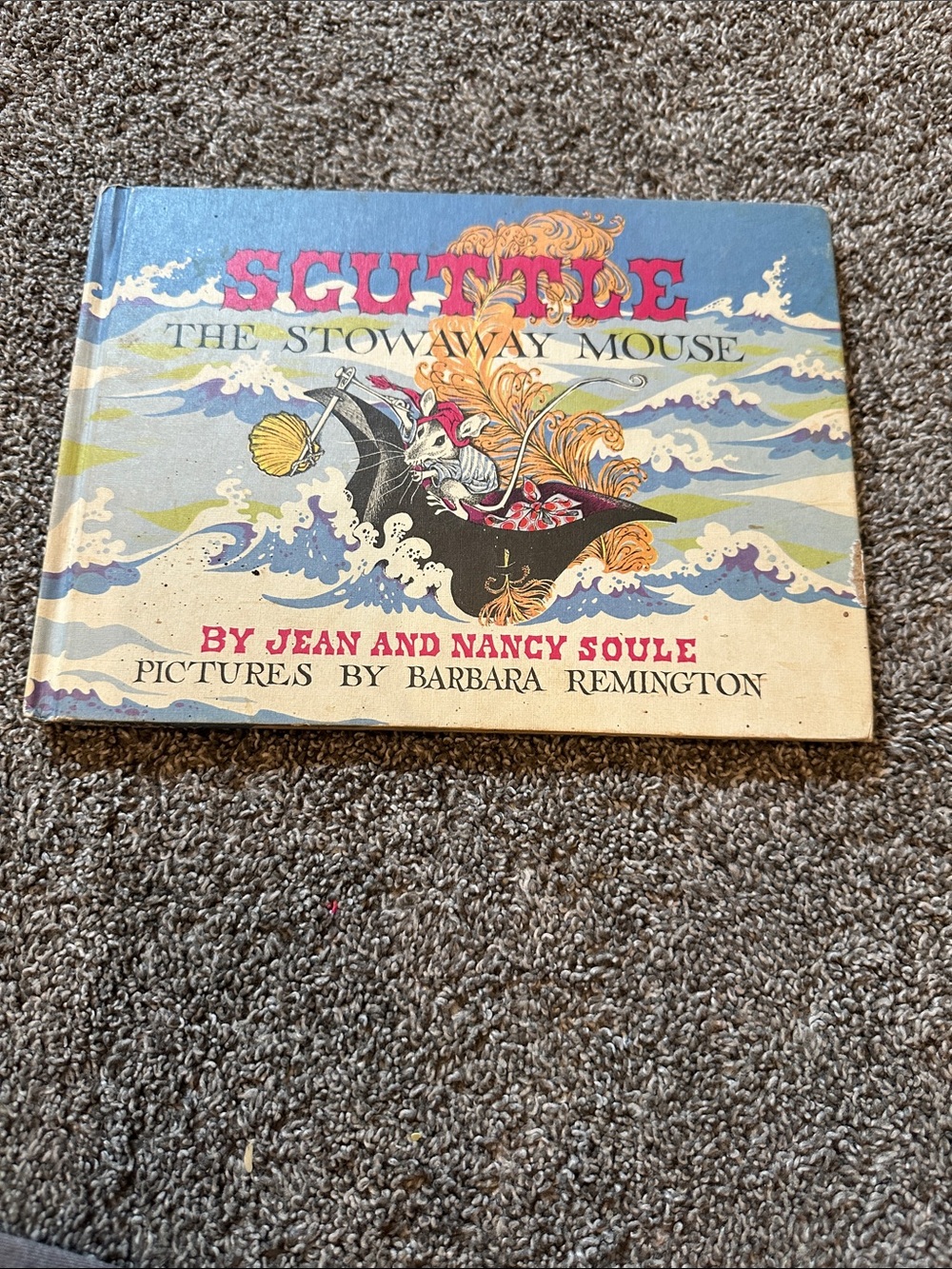 VintageScuttleTheStowawayMouse Book